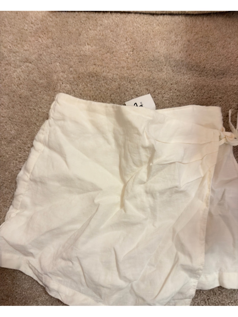 Zara Cream Girls' Skort